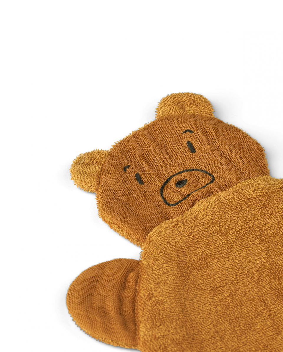 Liewood Kuscheltuch Janai mr bear/golden caramel One Size 2