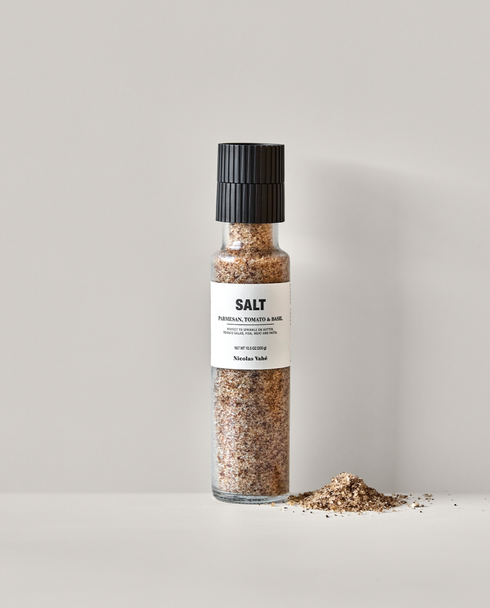 Nicolas Vahé Mühle Salz mit Parmesan, Tomate & Basilikum 2