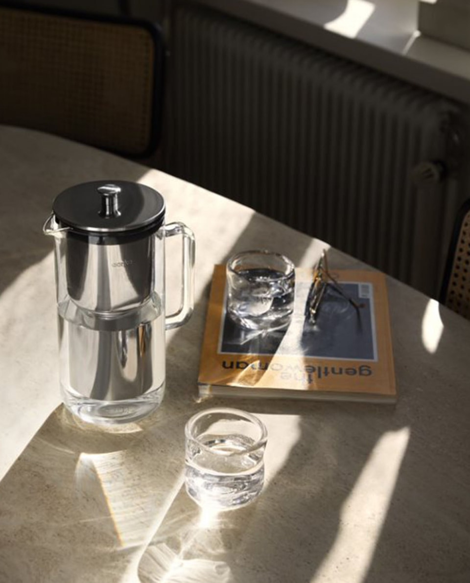 Aarke Wasserfilterkanne mit Karaffe Purifier 2