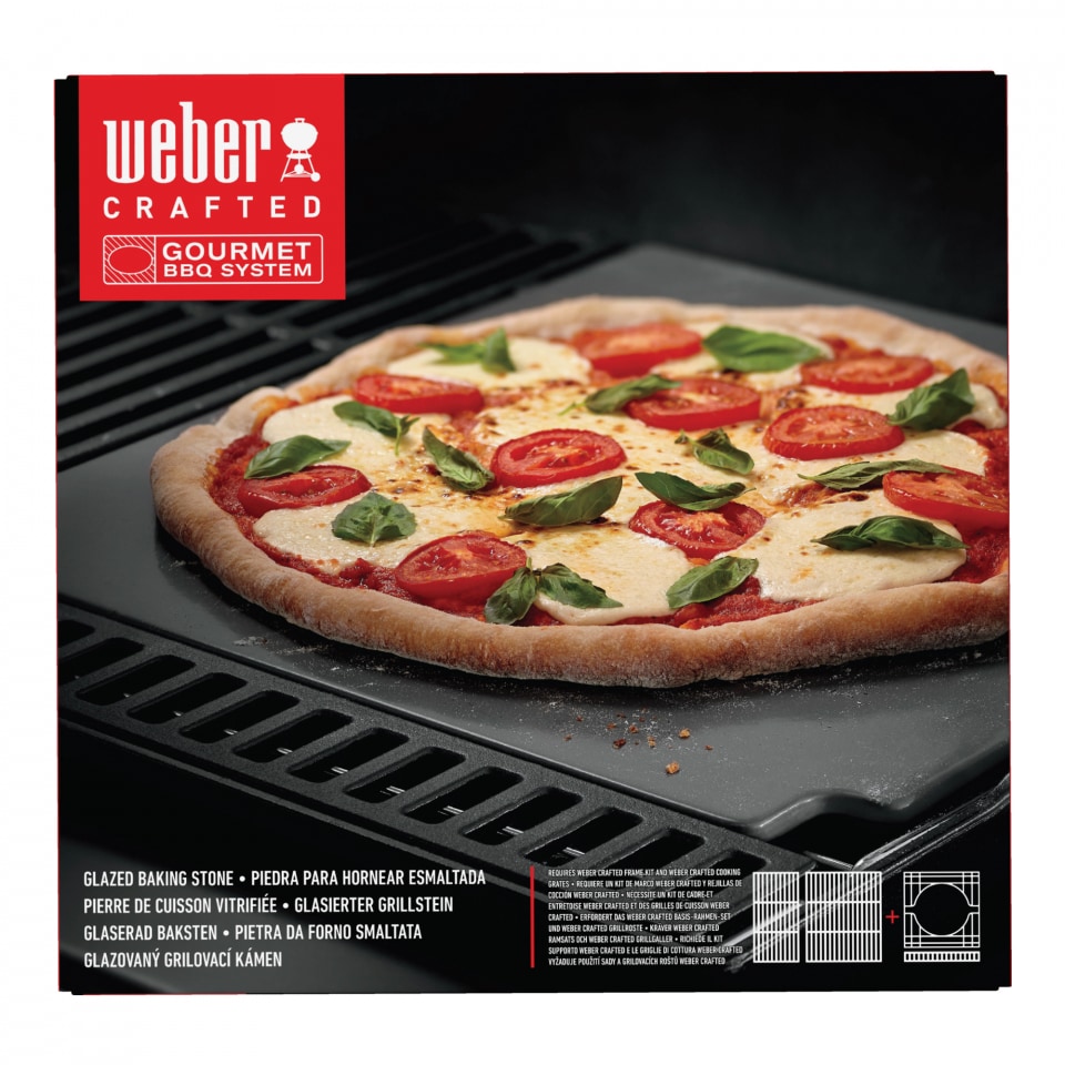 Weber CRAFTED Glasierter Pizzastein - GBS 2