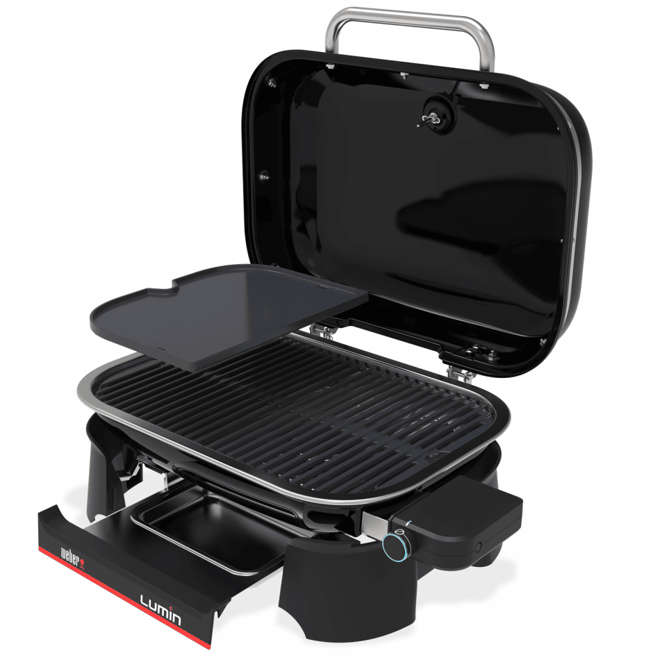 Weber Elektrogrill LUMIN (2026) + gratis Grillplatte 2