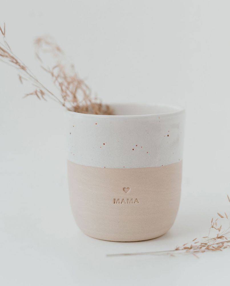 Eulenschnitt Becher Mama One Size