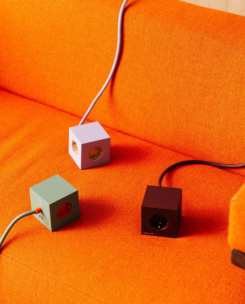 Avolt Mehrfachstecker Square 1 USB-C  Limited Edition Bauhaus-Archiv One Size