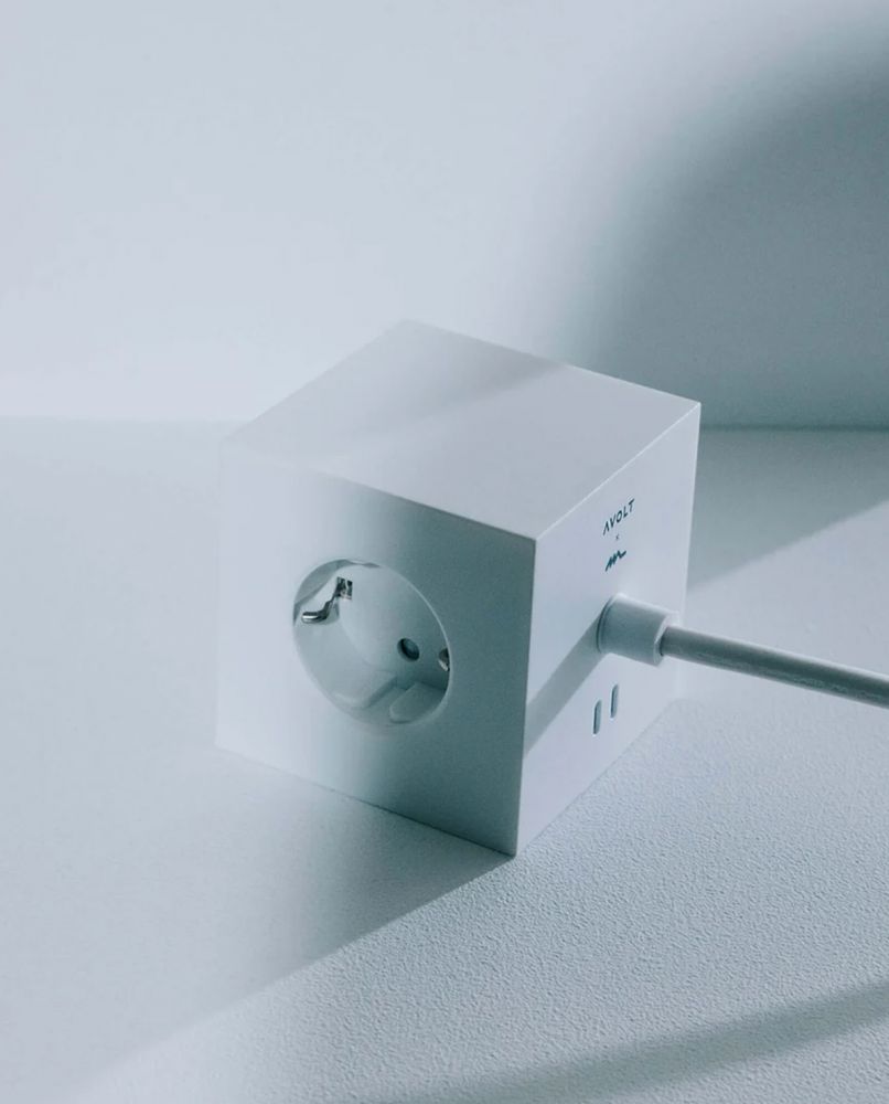 Avolt Mehrfachstecker Square 1 USB-C + Magnet One Size