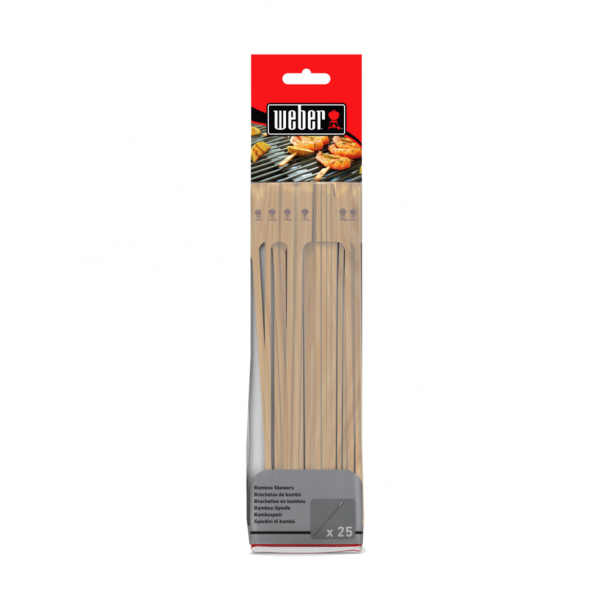 Weber Original Bambus Spieße, 25 Stk.