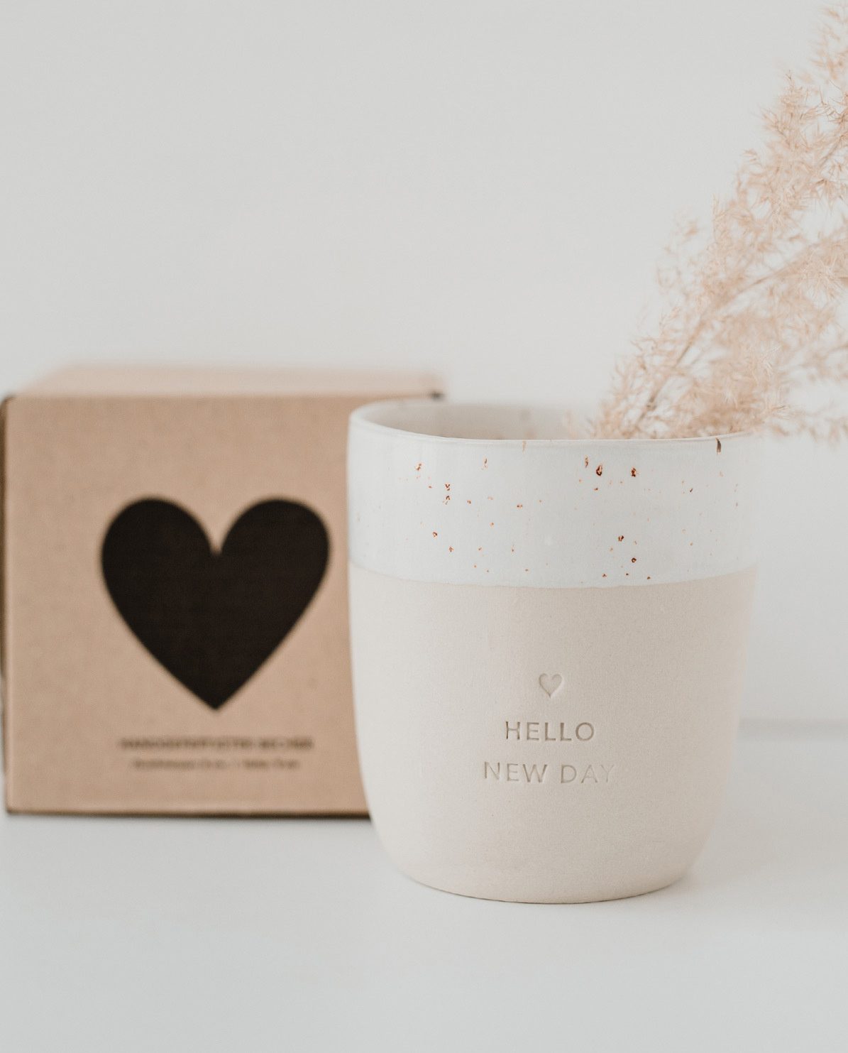 Eulenschnitt Becher Hello New Day One Size