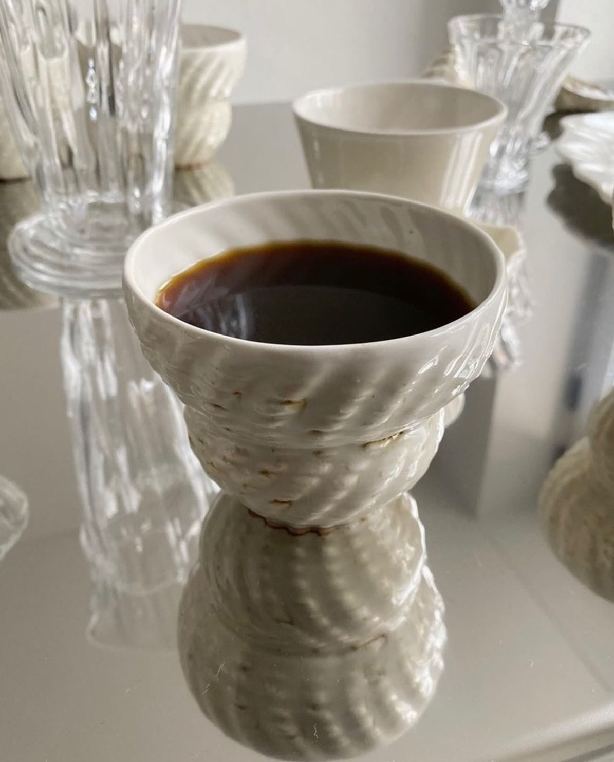Christina Iversen Studio Becher Shell One Size