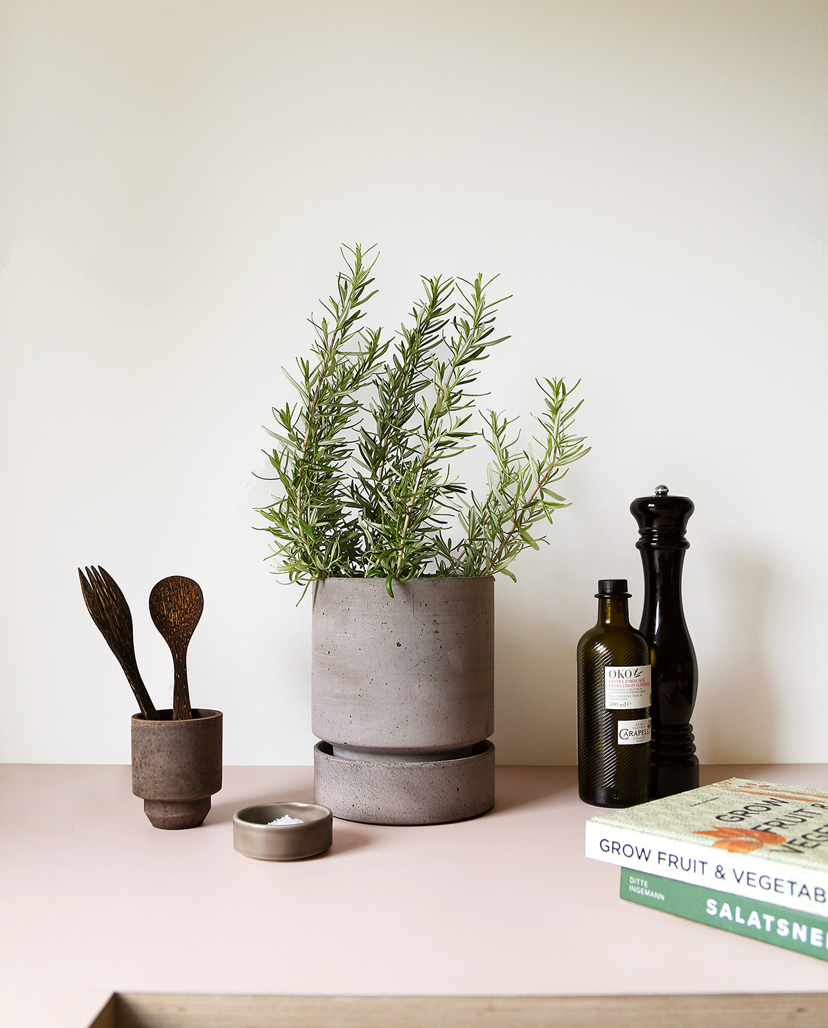 Bergs Potter Blumentopf The Hoff Pot Ø 8 cm
