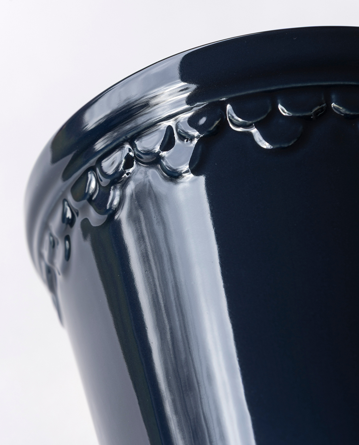 Bergs Potter Blumentopf The Københavner Glazed Pot inkl. Untersetzer ⌀ 10 cm