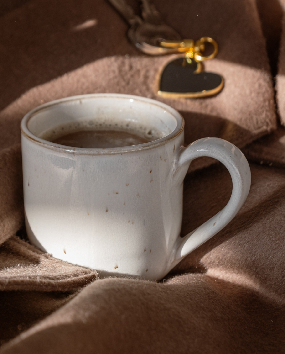 Eulenschnitt Cappuccino Tasse Calma One Size