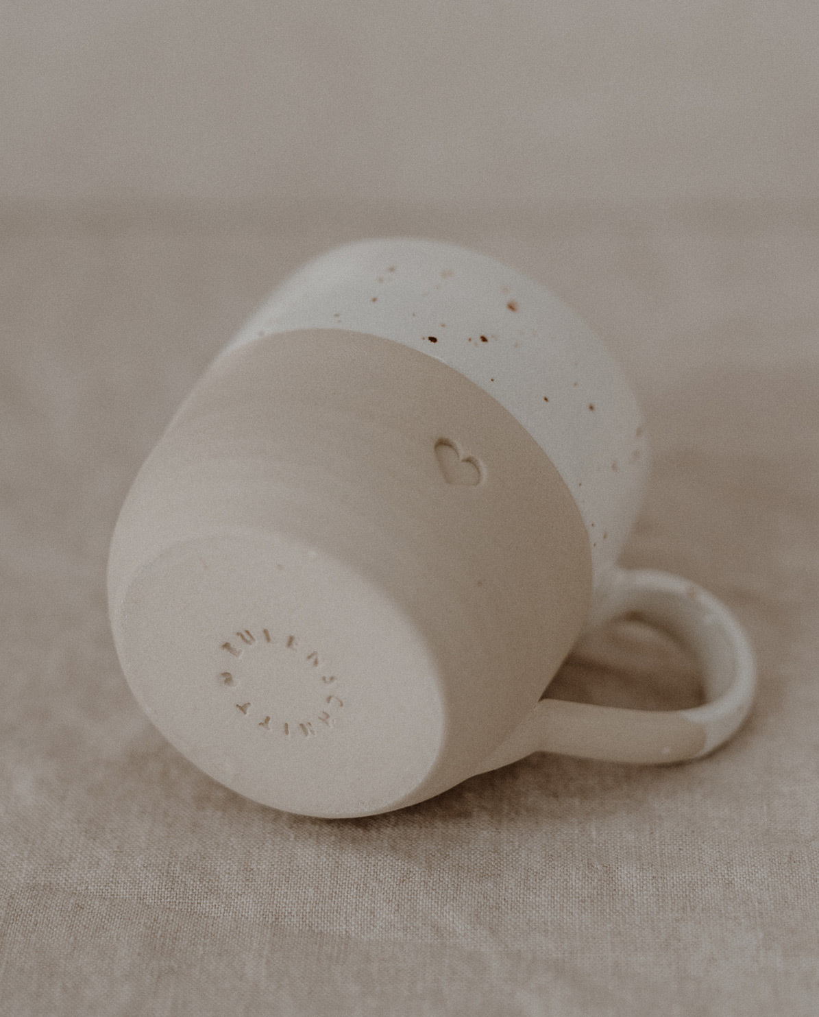 Eulenschnitt Cappuccino Tasse Herz One Size