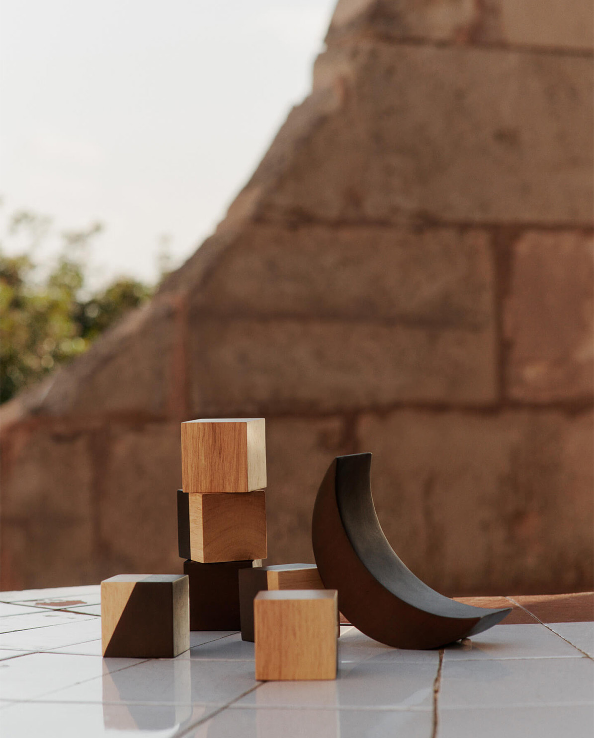 Ferm Living Deko Objekt Bausteine Phase One Size