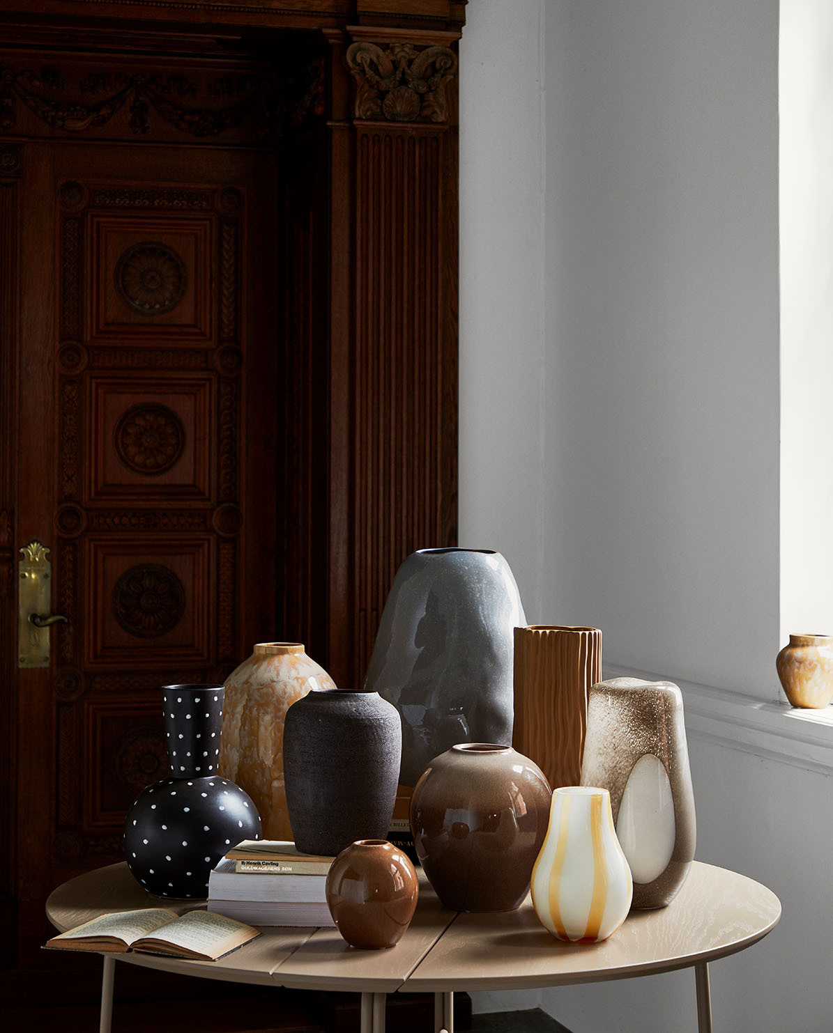 Broste Copenhagen Deko Vase Magny 43 cm H