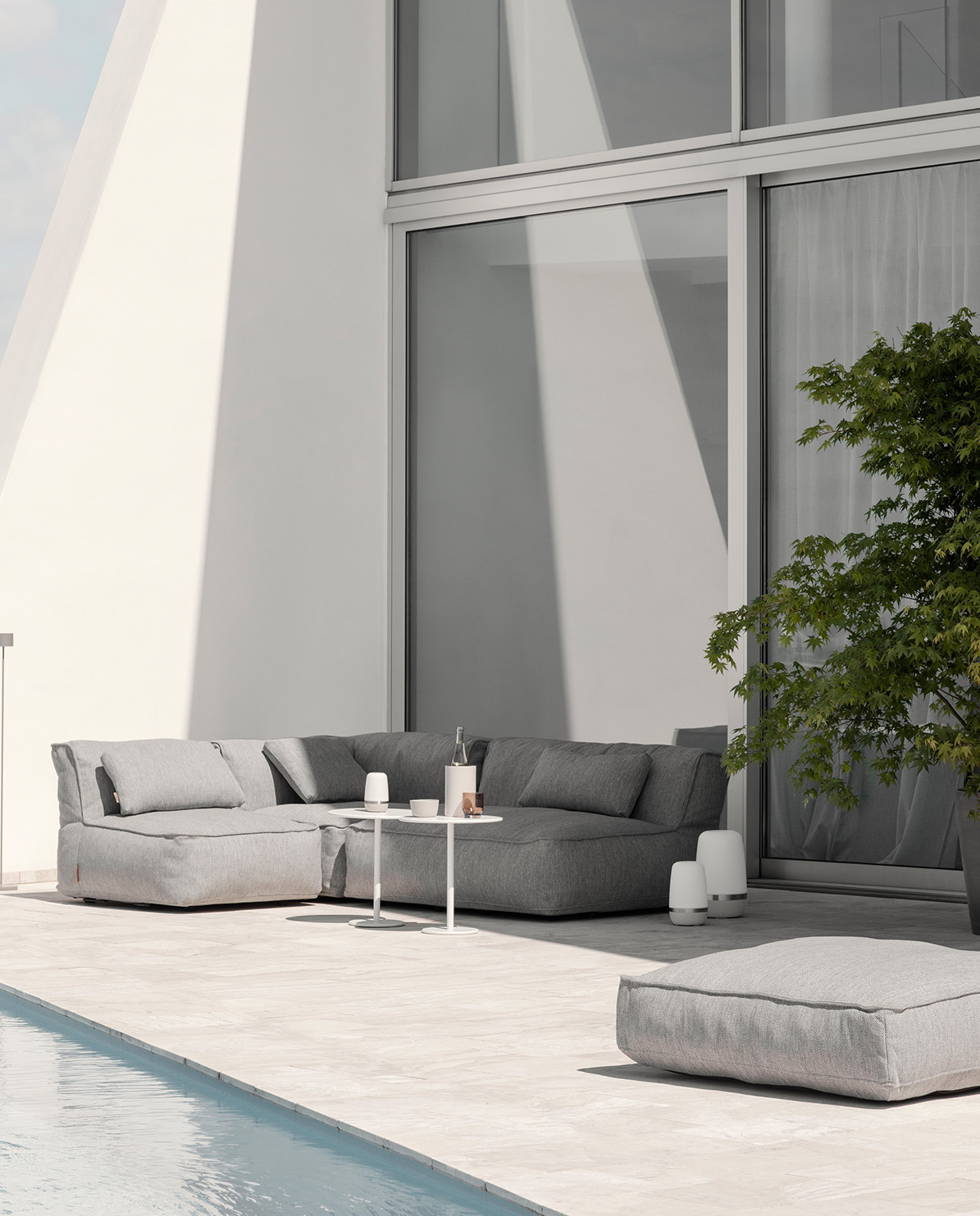 blomus Kissen Stay Outdoor 45 x 45 cm