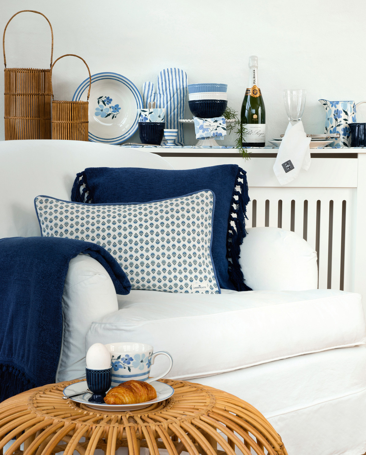 Greengate Laerke Tasse petit white One Size