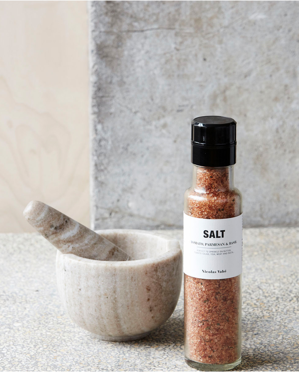 Nicolas Vahé Mühle Salz mit Parmesan, Tomate & Basilikum One Size