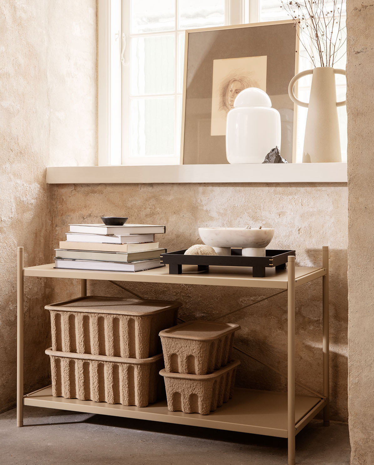 Ferm Living Stabilisierung für Regalsystem Punctual Cross One Size