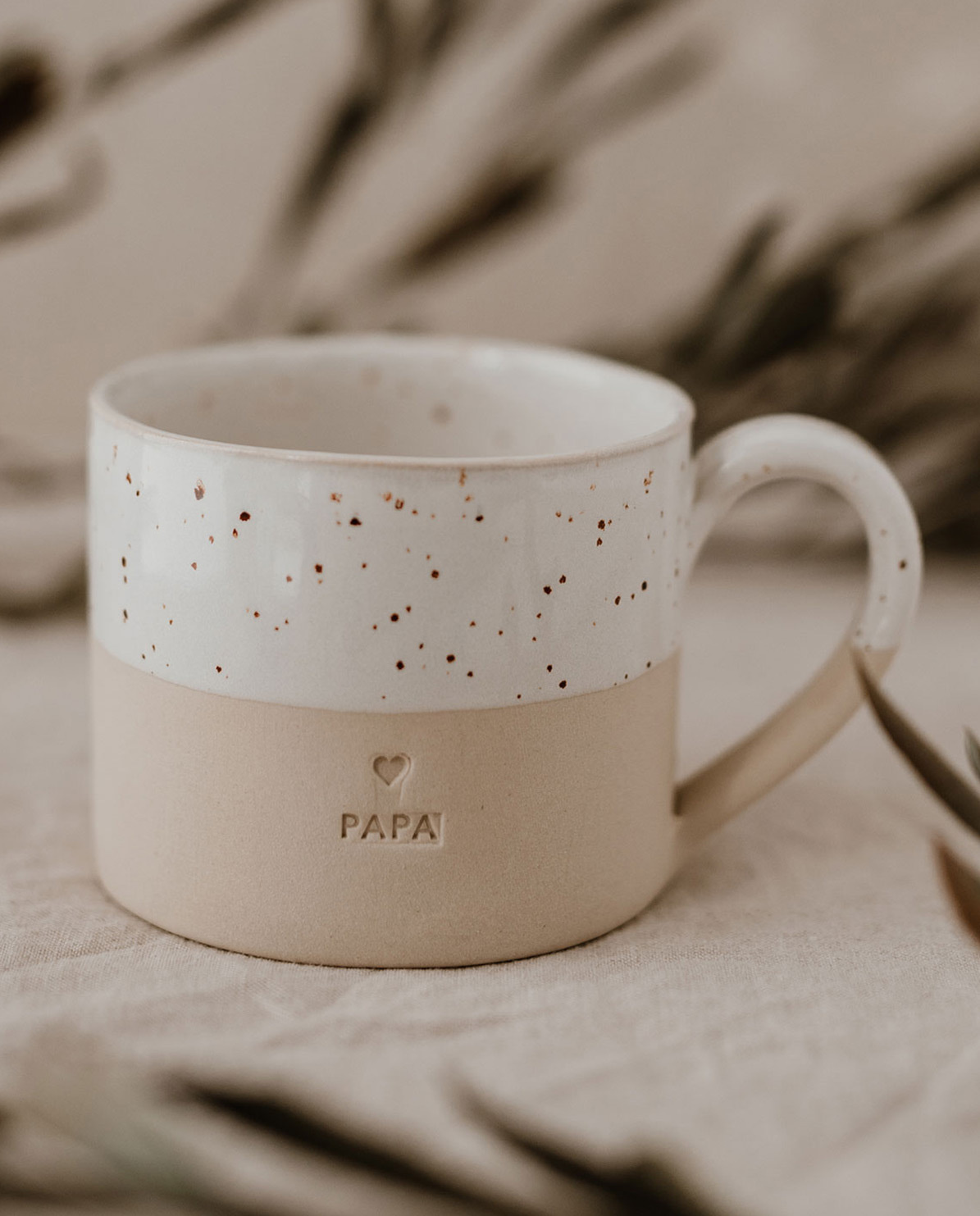 Eulenschnitt Tasse Papa One Size