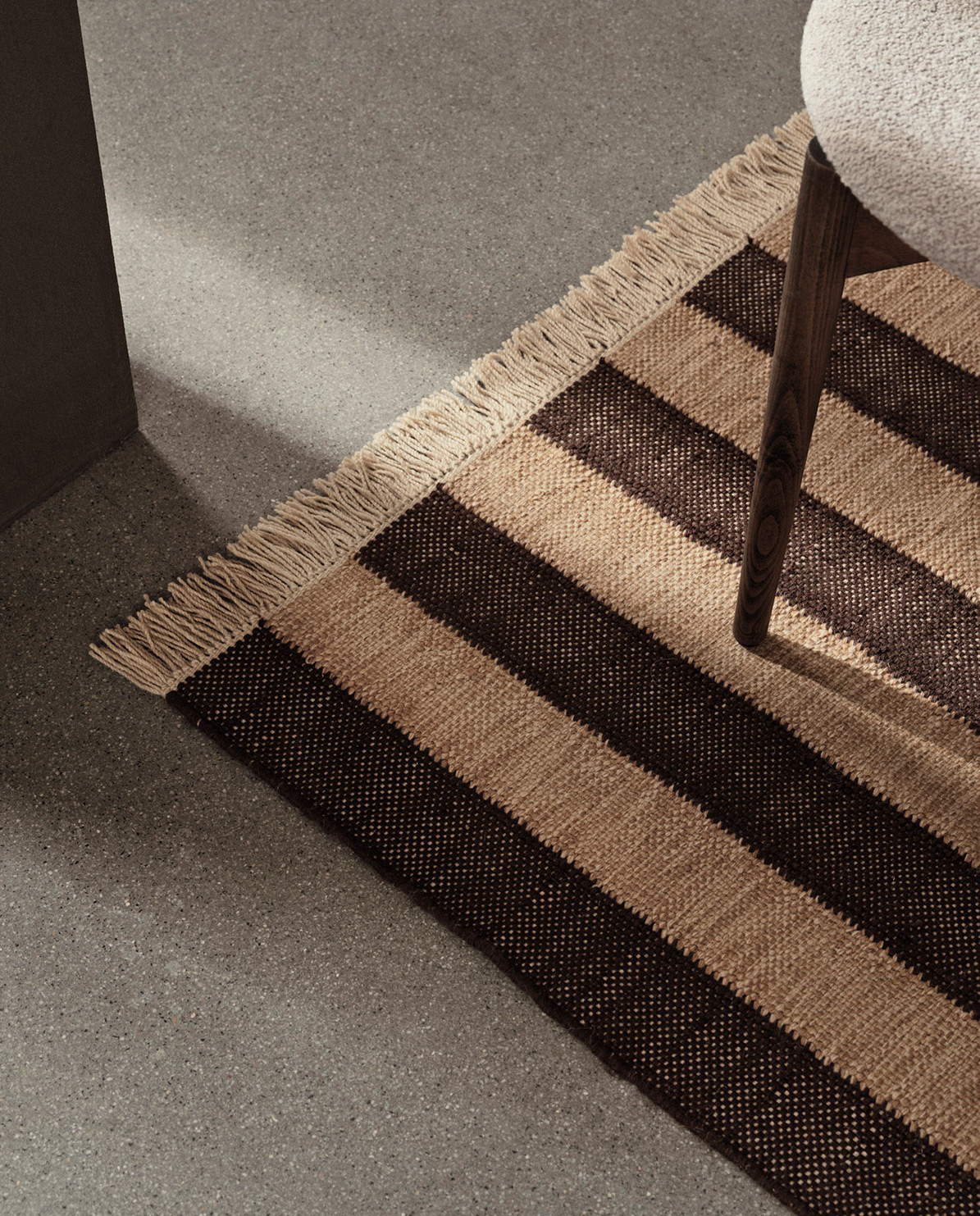 Ferm Living Teppich Ives 200 cm x 80 cm