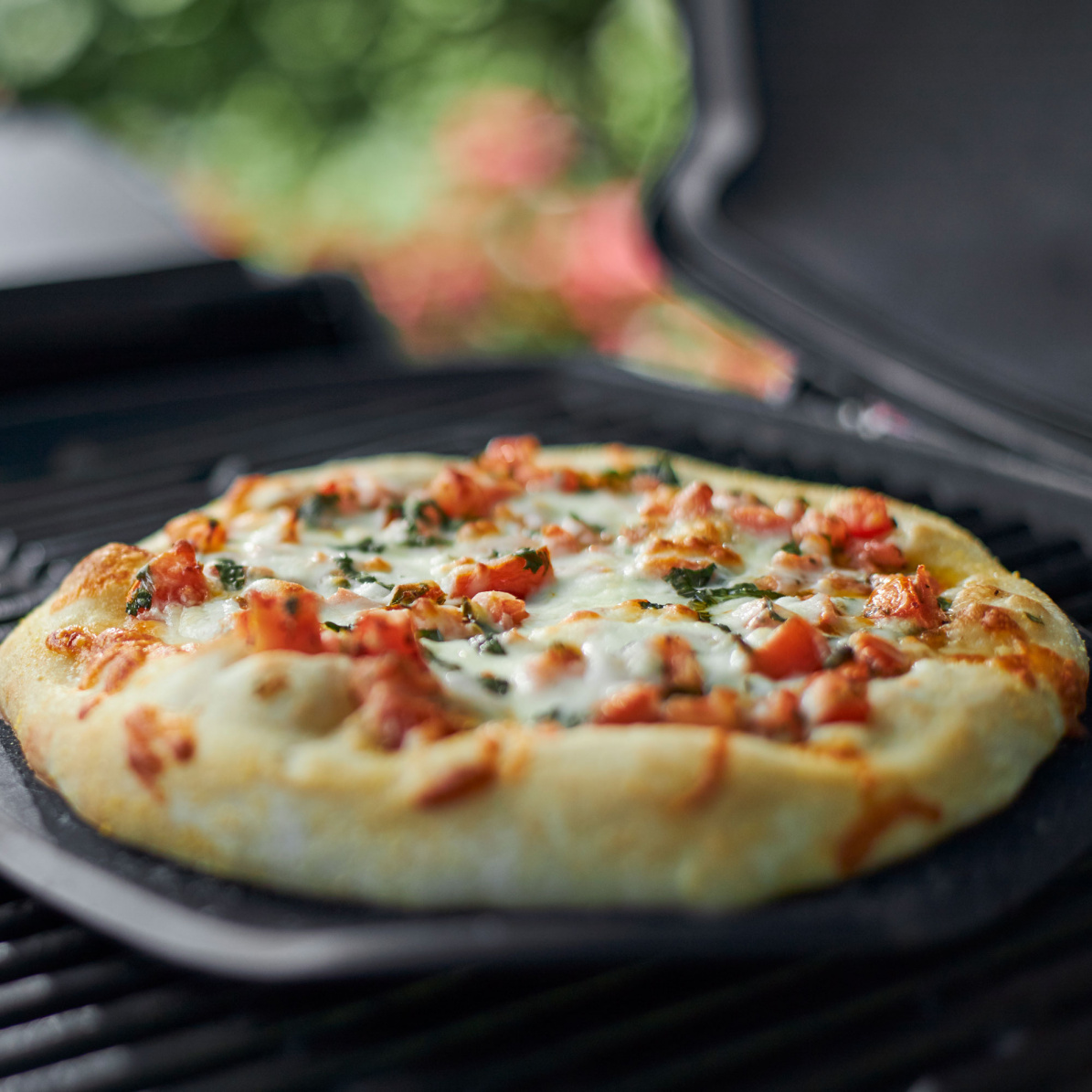 Weber glasierter Pizzastein rund, 36 cm