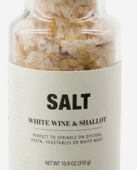 Nicolas Vahé Mühle Salz Weißwein und Schalotten