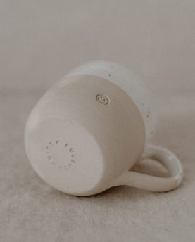 Eulenschnitt Cappuccino Tasse Smiley