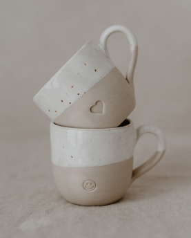 Eulenschnitt Espresso Tasse Herz