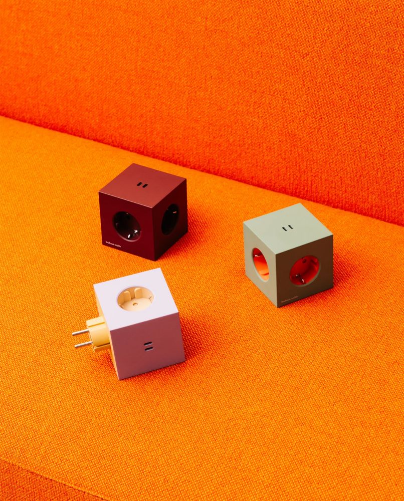 Avolt Mehrfachstecker Square 2 USB-C Limited Edition Bauhaus-Archiv One Size