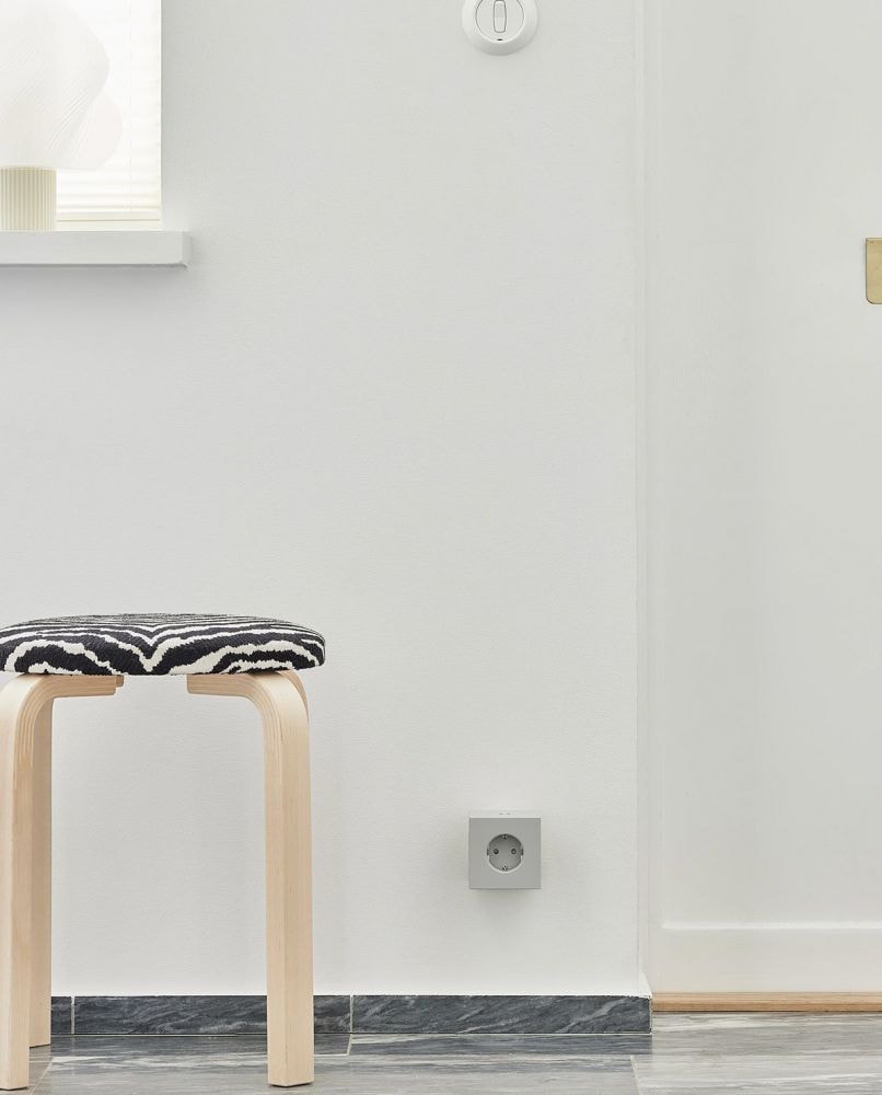 Avolt Mehrfachstecker Square 2 USB C wall mounted One Size