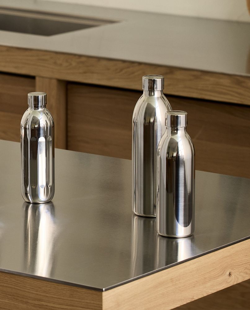 Aarke Wasserflasche Edelstahl für Carbonator 3 0,650 L