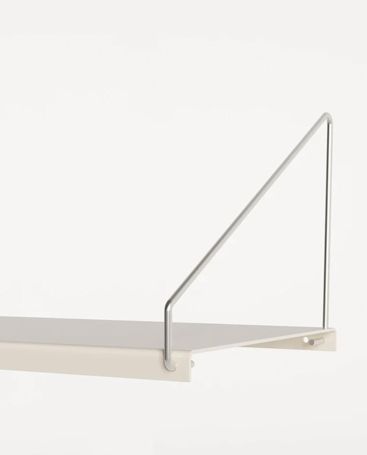 Frama Regal Library Shelf warm white steel 20 x 60 cm