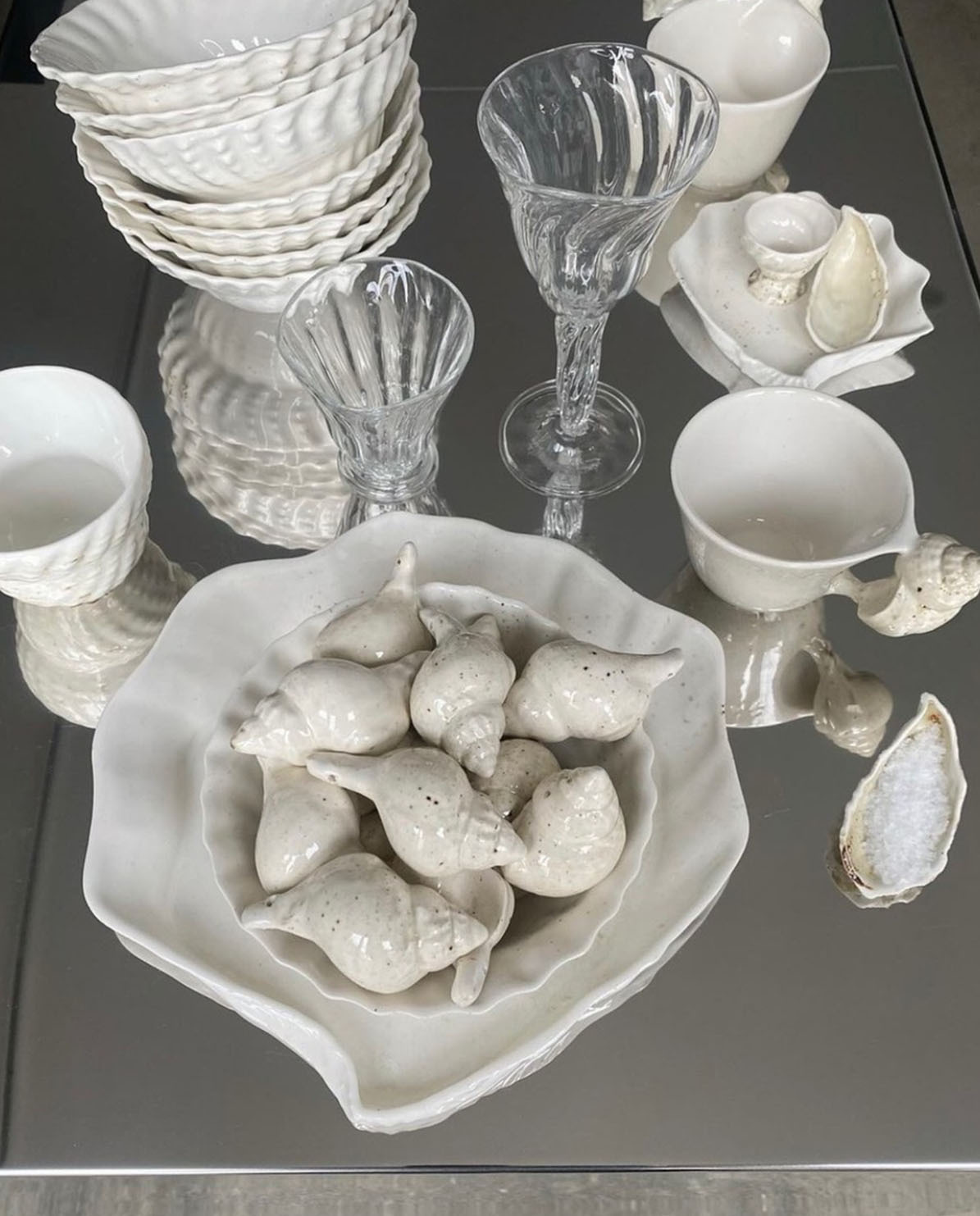 Christina Iversen Studio Schale Oyster One Size