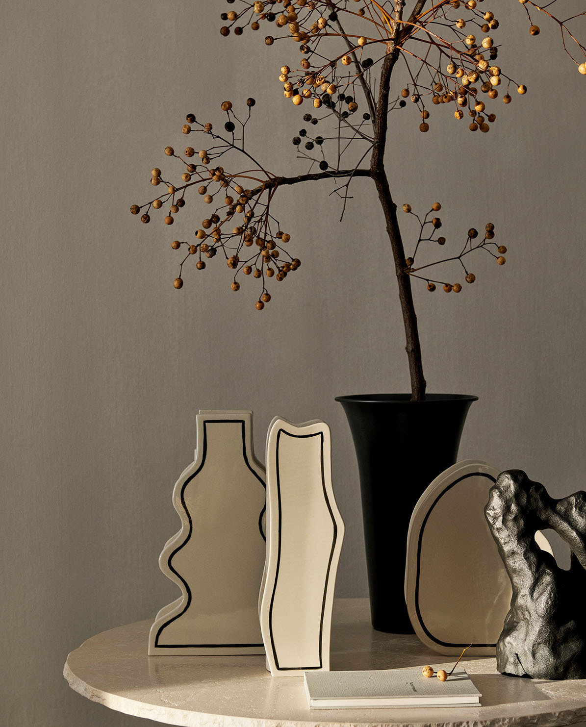 Ferm Living Vase Paste Slim One Size