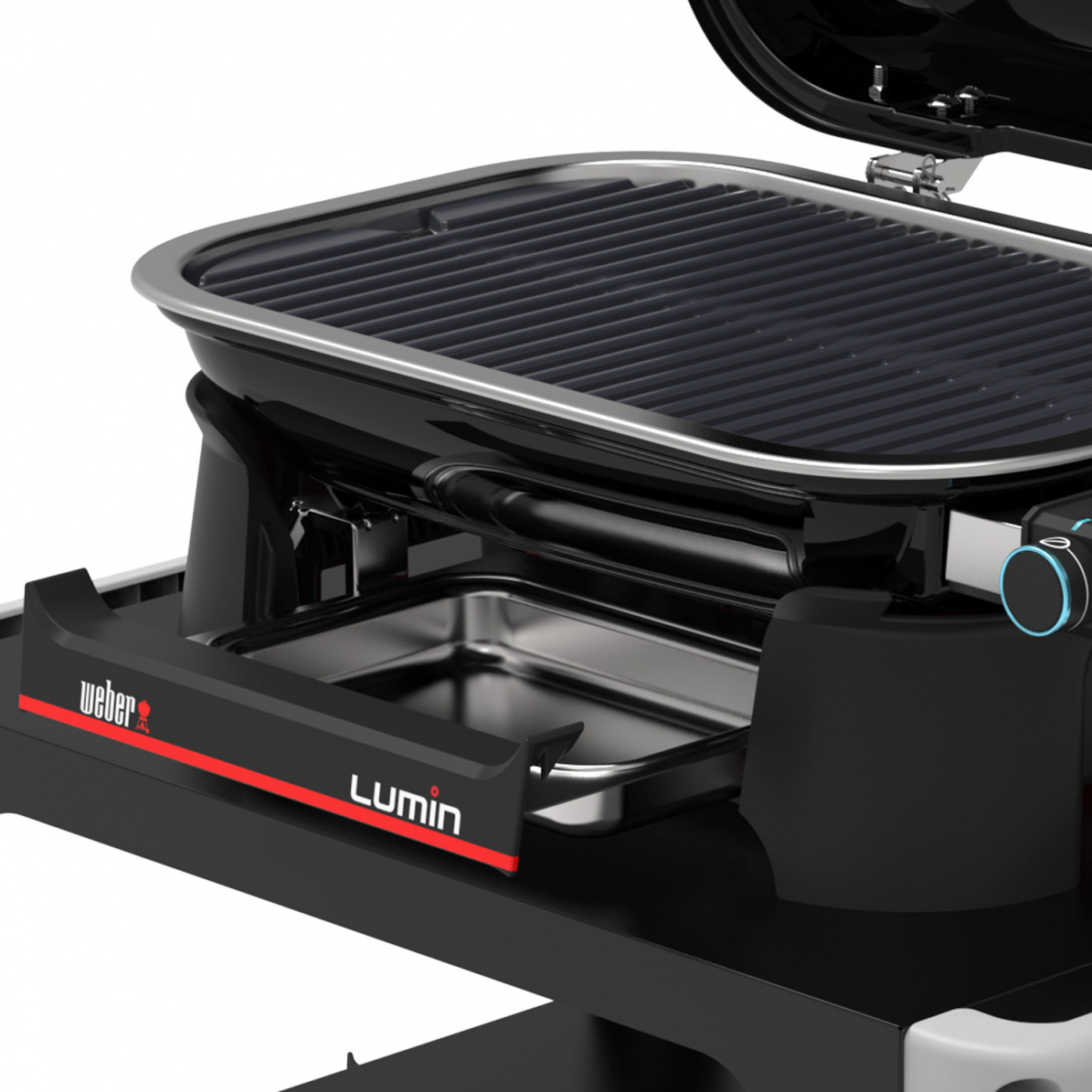 Weber Elektrogrill LUMIN mit Stand + gratis Grillplatte (2026)
