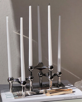 STOFF Nagel Kerzenhalter Set