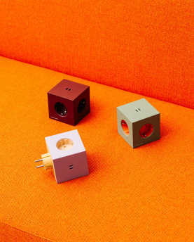 Avolt Mehrfachstecker Square 2 USB-C Limited Edition Bauhaus-Archiv
