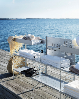 String Furniture Outdoor Metallstange System