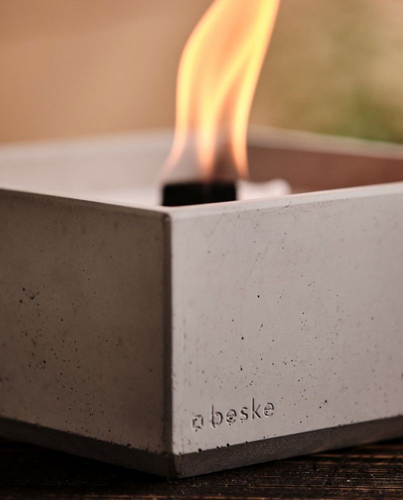 Beske-Manufaktur Betonfeuer MERU 17 x 17 cm