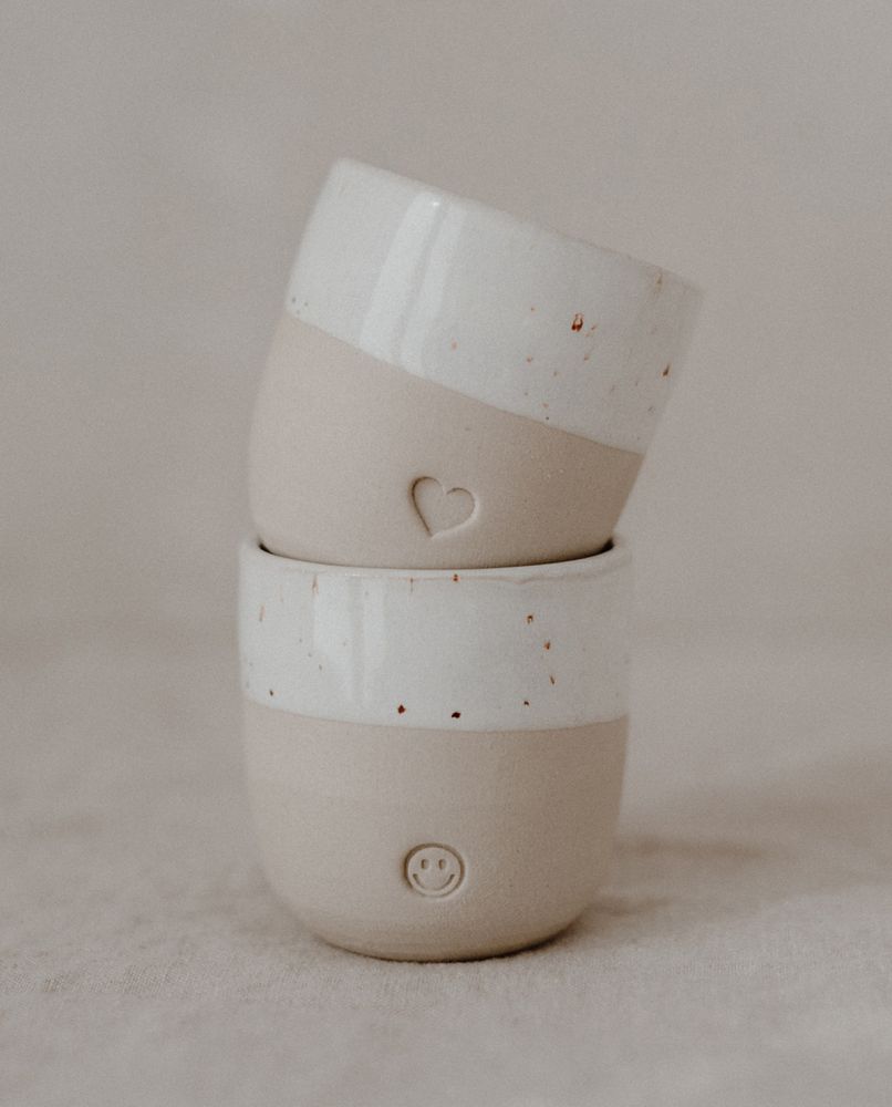 Eulenschnitt Espresso Becher Smiley One Size