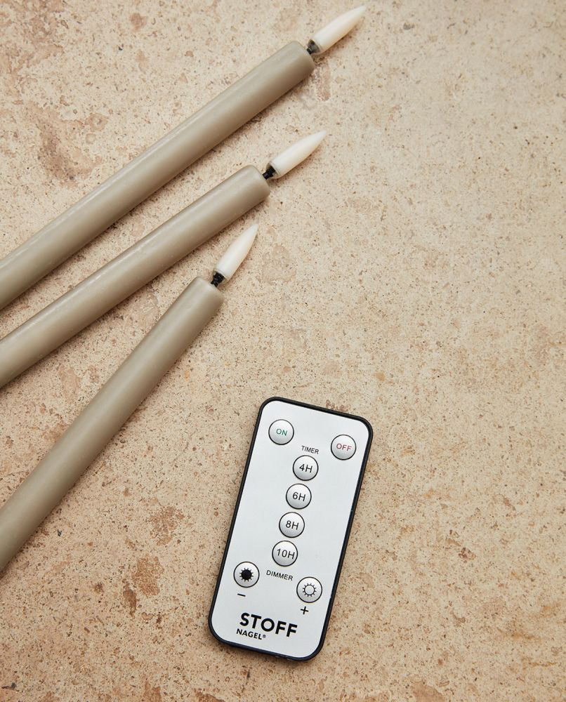 STOFF Nagel LED Kerze Set One Size