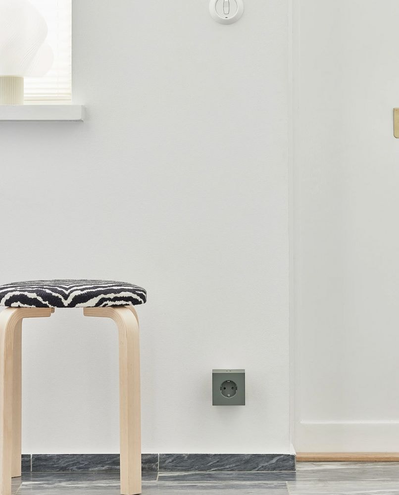 Avolt Mehrfachstecker Square 2 USB C wall mounted One Size