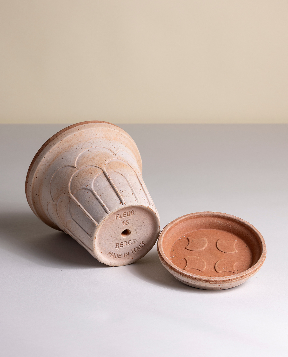 Bergs Potter Blumentopf The Fleur Raw Pot Ø 12 cm