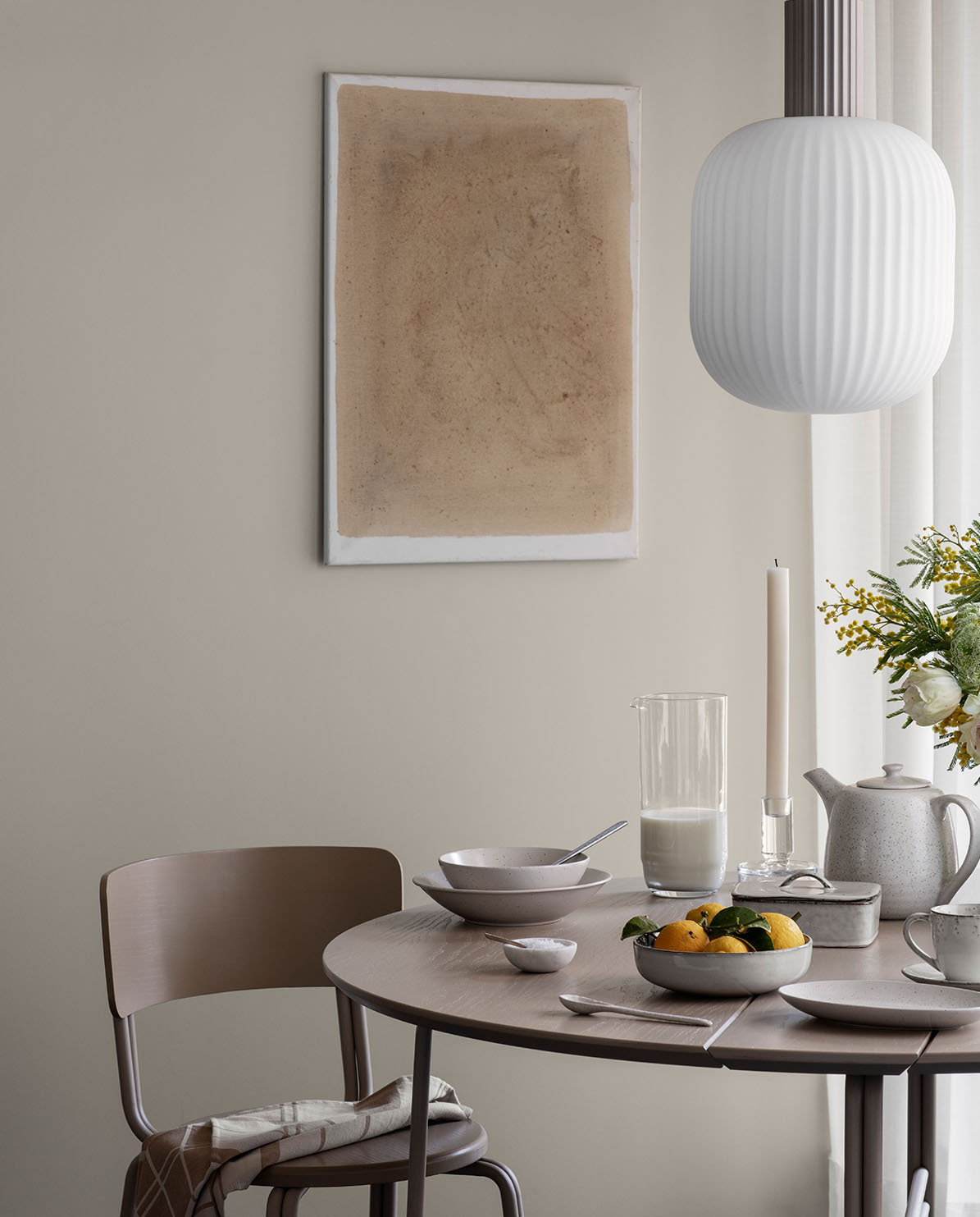 Broste Copenhagen Nordic Vanilla Suppenteller One Size