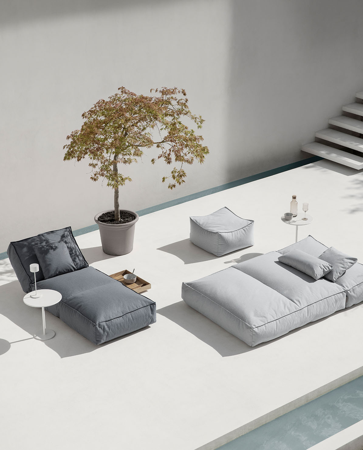 blomus Pouf Stay Outdoor One Size