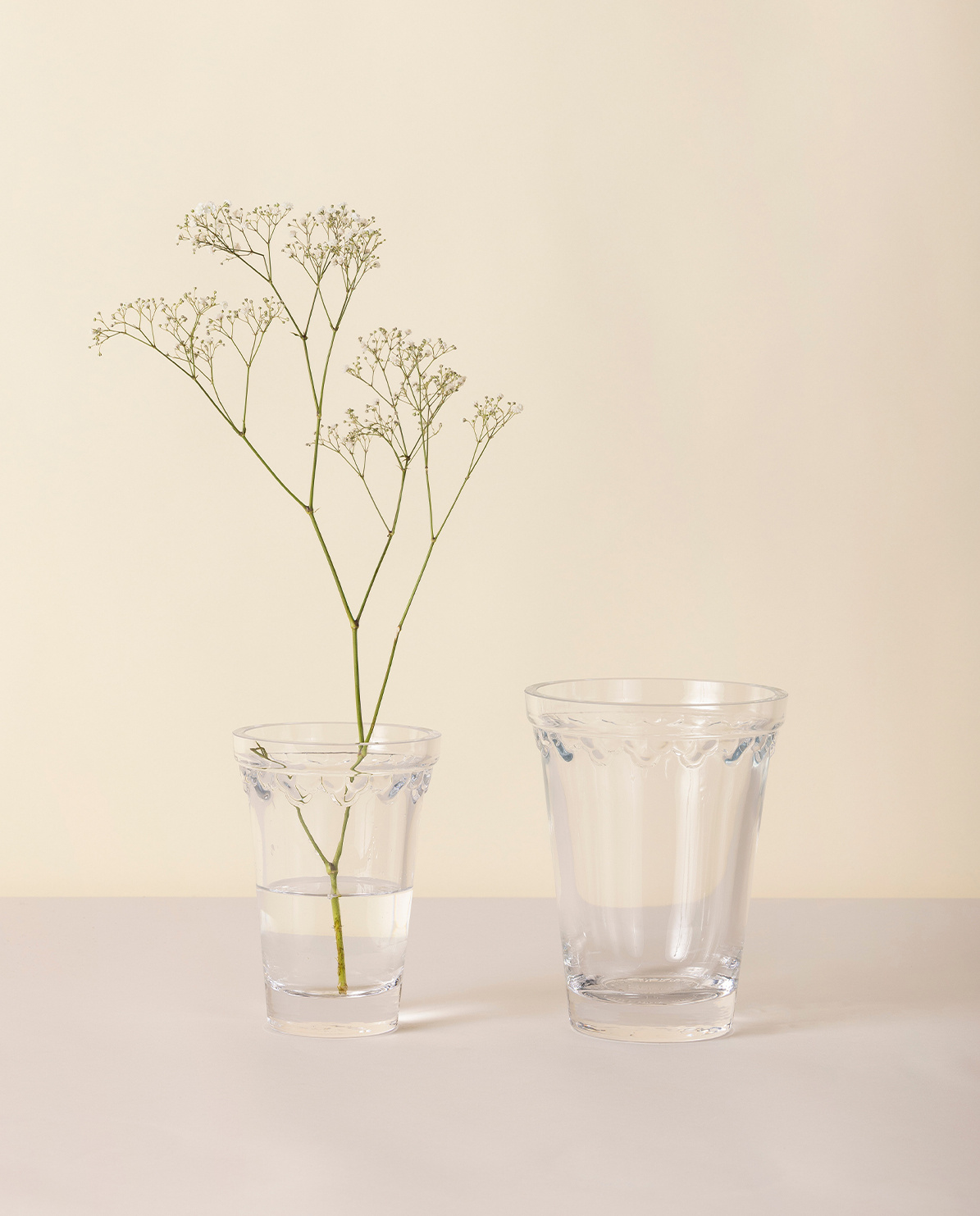 Bergs Potter Vase Københavner clear Ø  11 cm