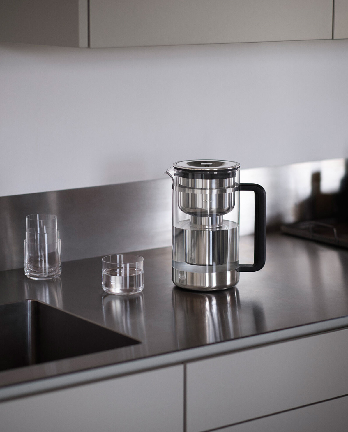 Aarke Wasserfilterkanne mit Karaffe Purifier large One Size