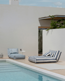 blomus Bett Daybed Stay Outdoor gestreift