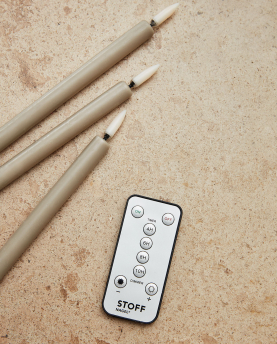 STOFF Nagel LED Kerze Set