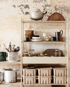 Ferm Living Regalsystem Punctual Fachboden Metall