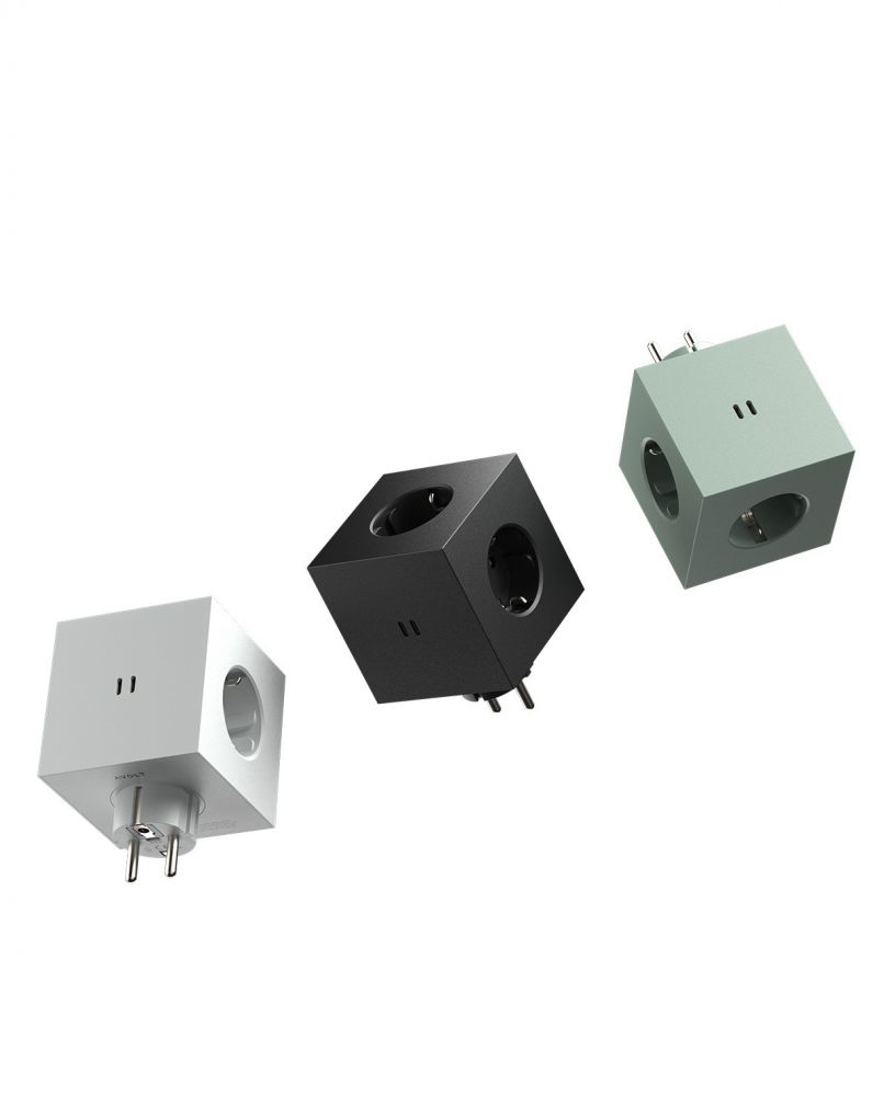 Avolt Mehrfachstecker Square 2 USB C wall mounted One Size